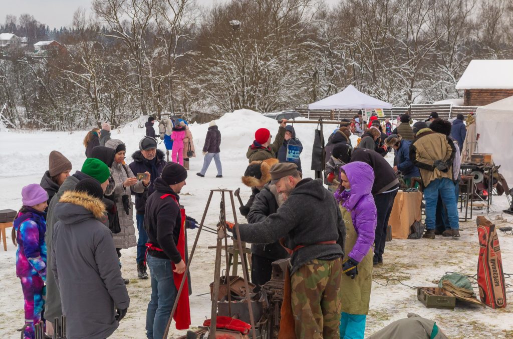 Фоторепортаж: 1-ый фестиваль кузнечного мастерства «Куй, кузнец!» в Муранове
