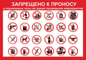 Правила посещения культурно-массовых мероприятий